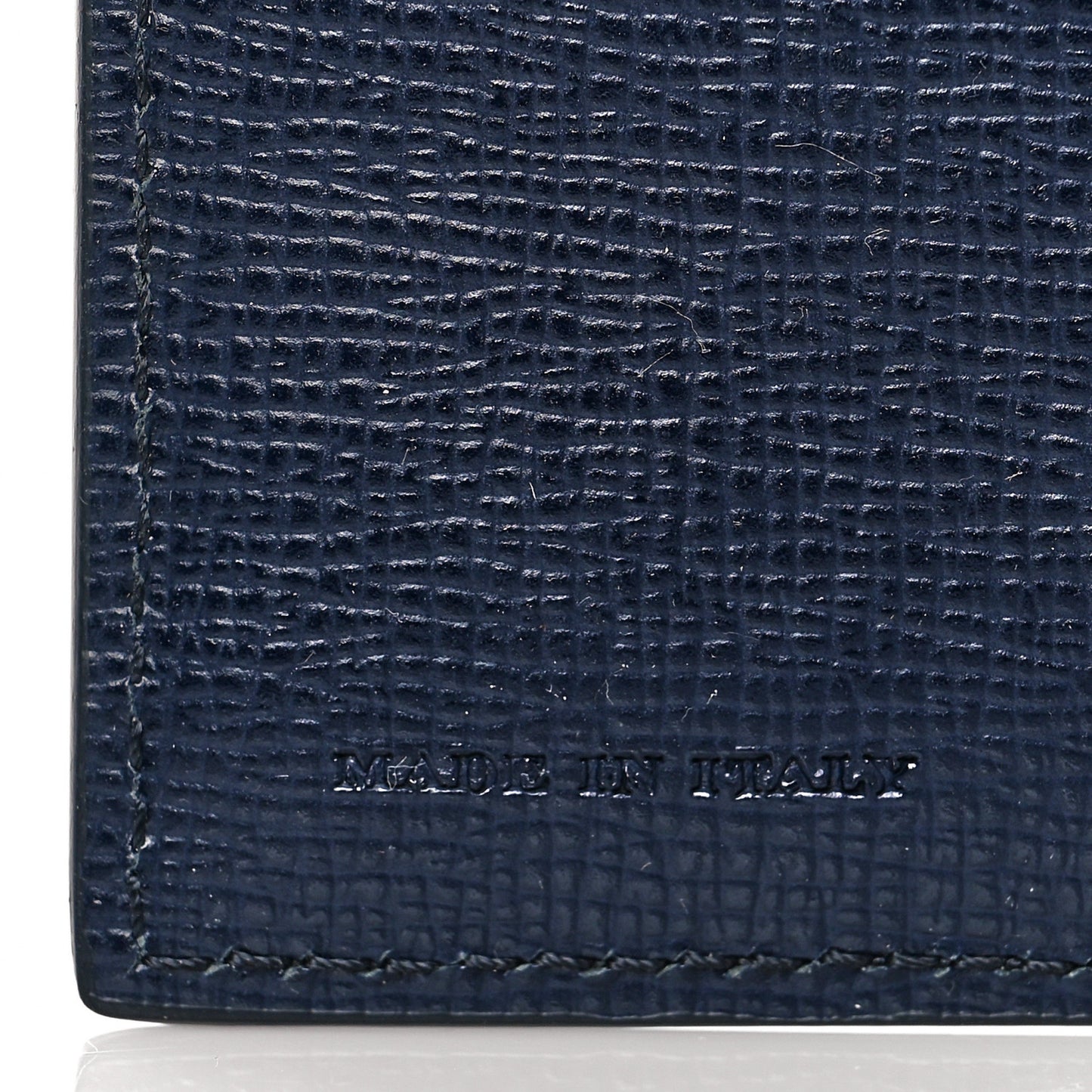 Calfskin Card Holder Dark Navy