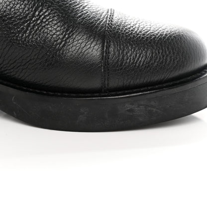 Louis Vuitton Calfskin Monogram Wonderland Flat Ranger Boots 36 Black Red White 11 of 15