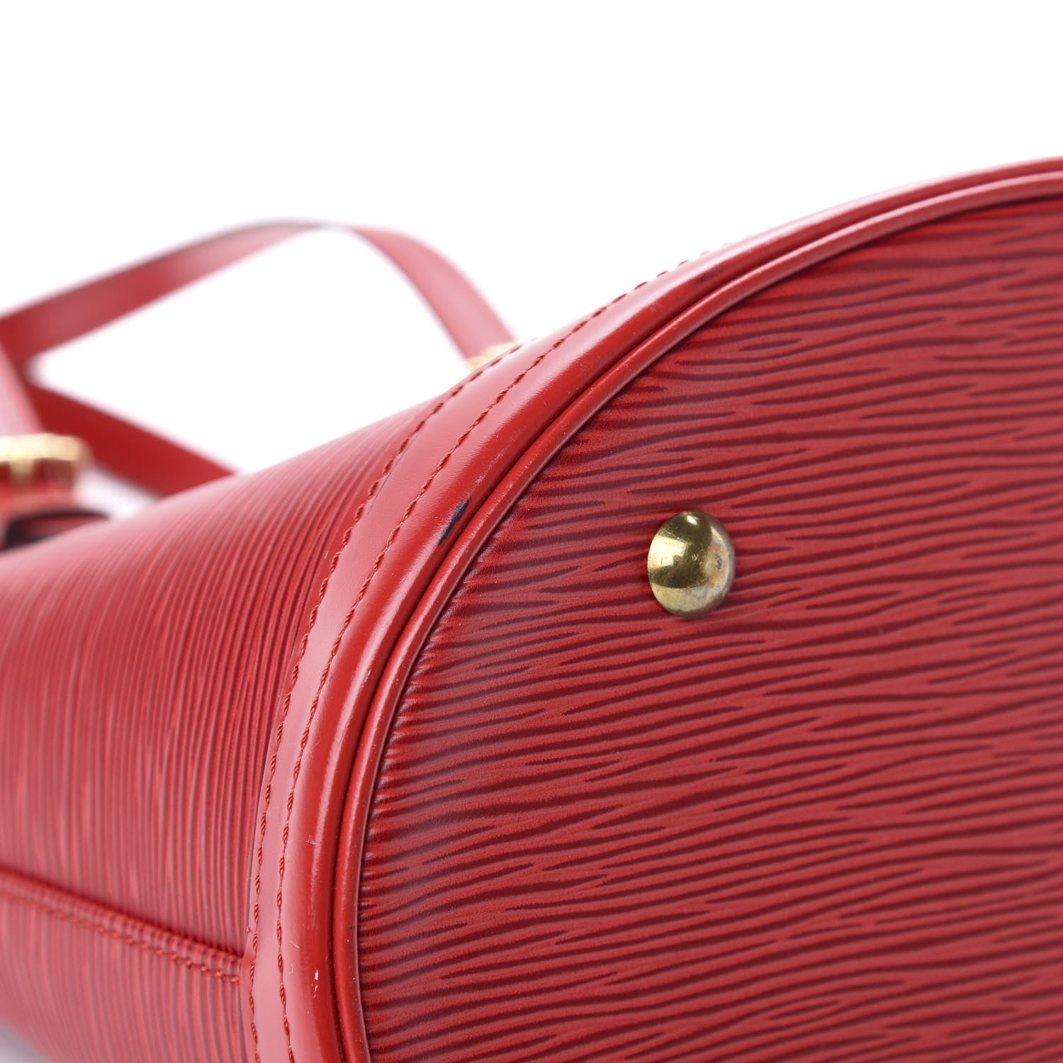 Louis Vuitton Epi Petit Bucket 23 Rouge 8 of 10