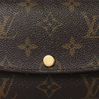 Louis Vuitton Monogram Emilie Wallet Rose Ballerine 7 of 7