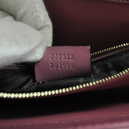 Gucci Calfskin 1973 Shoulder Flap Bag Mauve 10 of 10