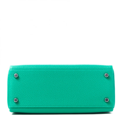 Hermes Togo Kelly Retourne 25 Menthe 5 of 35