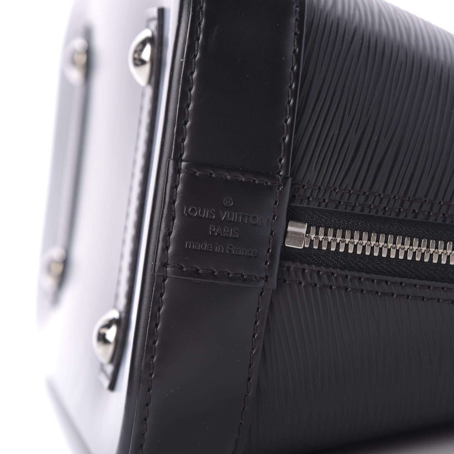 Louis Vuitton Epi Alma PM Black 8 of 9