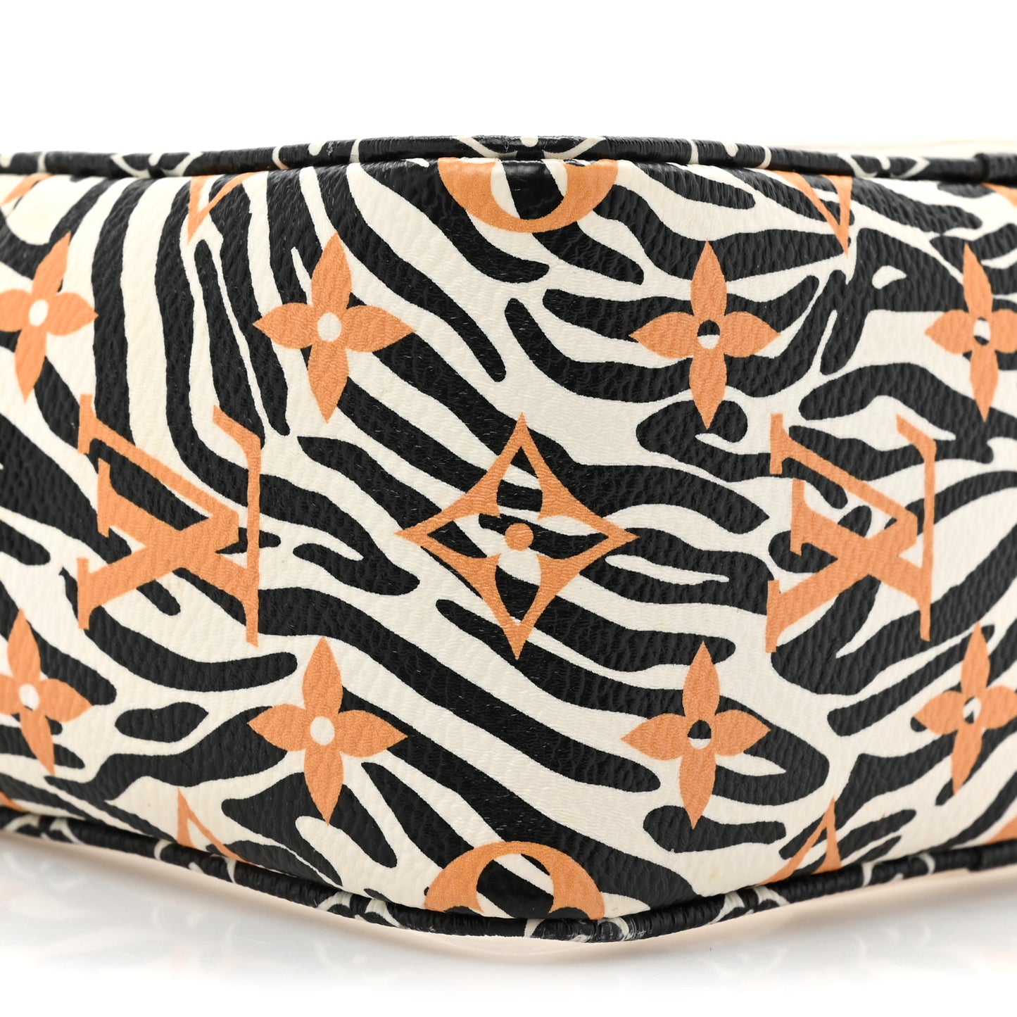 Monogram Giant Jungle Beach Pouch Ivory