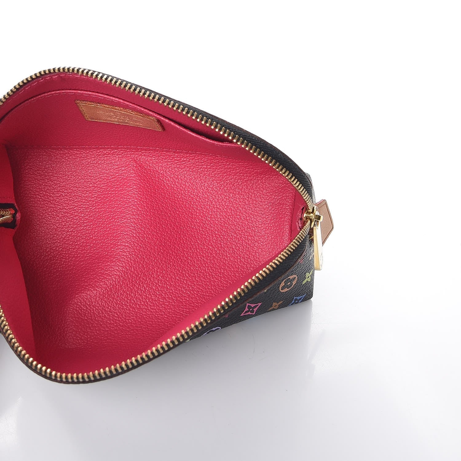 Louis Vuitton Monogram Multicolor Cosmetic Pouch Black Grenade 5 of 8