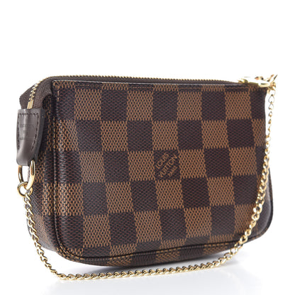 Louis Vuitton Damier Ebene Mini Pochette Accessories 3 of 8