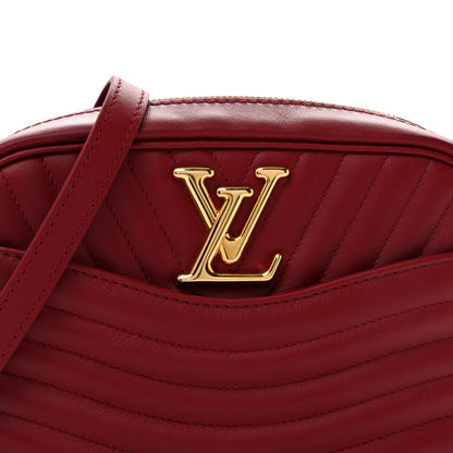 Louis Vuitton Calfskin New Wave Camera Bag Red 8 of 13