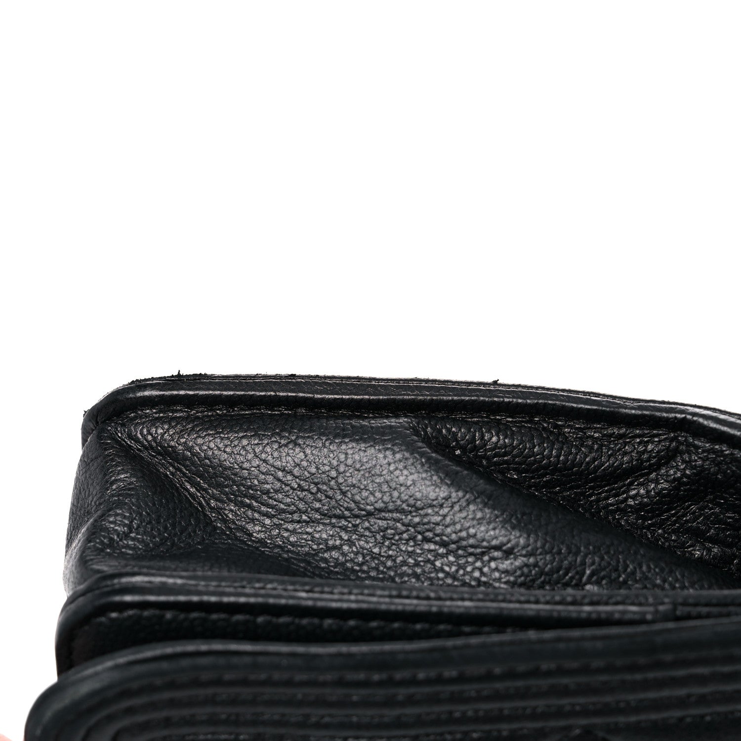 Chanel Caviar Quilted Boy Wallet On Chain WOC So Black 22 of 22
