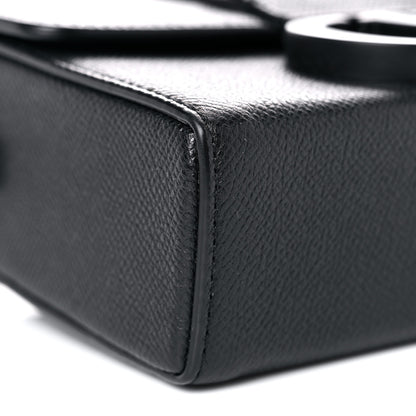 Christian Dior Ultra Matte Grained Calfskin 30 Montaigne Box Bag Black 8 of 11