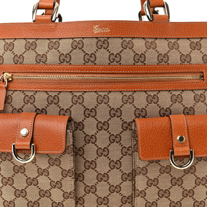 Gucci Monogram Abbey D Ring Tote Tan 8 of 10