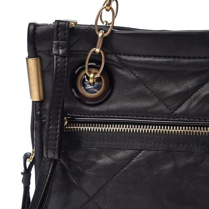 Lanvin Lambskin Quilted Medium Amalia Shoulder Bag Black 14 of 14
