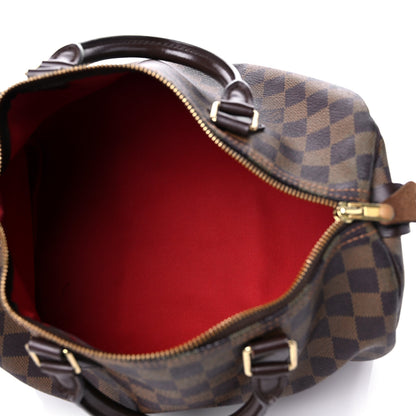 Louis Vuitton Damier Ebene Speedy 30 5 of 20