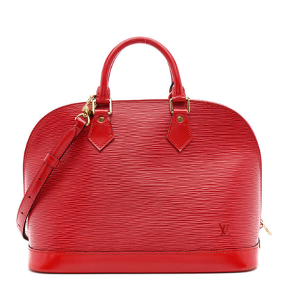 Louis Vuitton Epi Alma PM Castillan Red 1 of 16