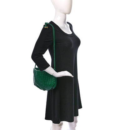Bottega Veneta Nappa Intrecciato Small Bulb Racing Green 2 of 9