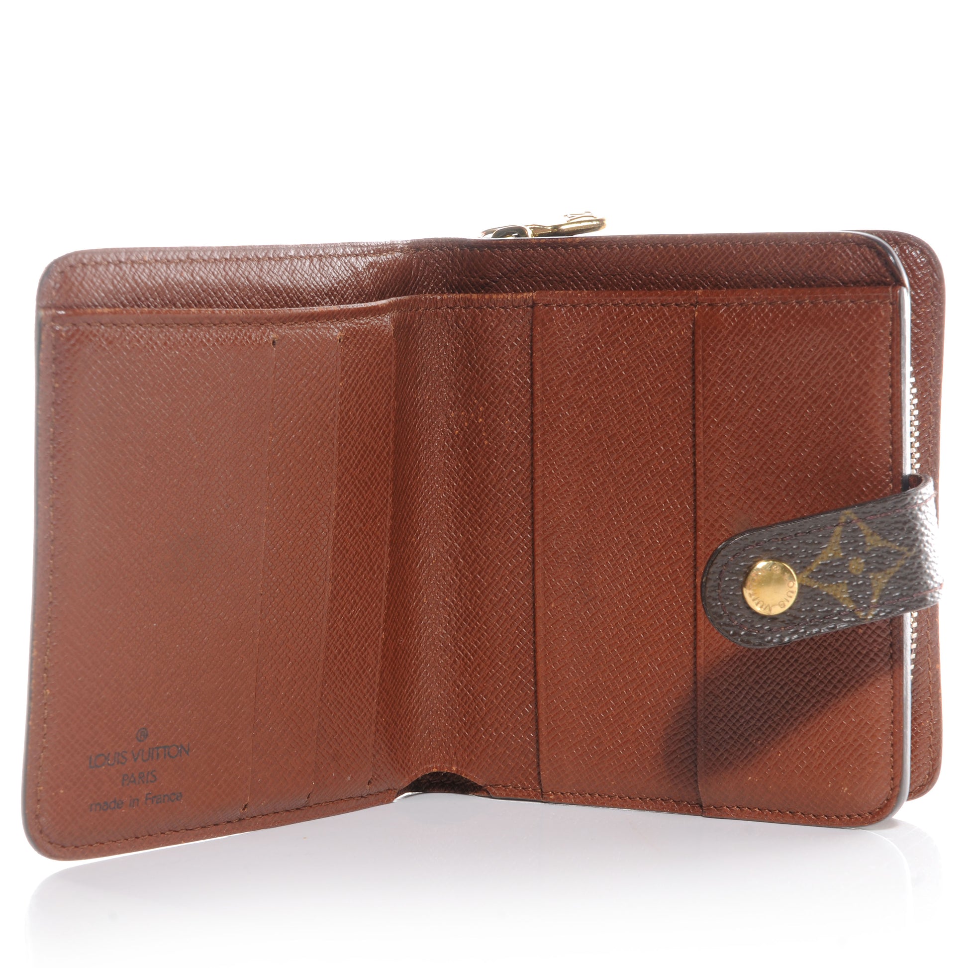 Louis Vuitton Monogram Compact Zippe Zipped Wallet 5 of 7