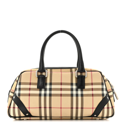 Burberry House Check Studded Bowler Black 1 of 10
