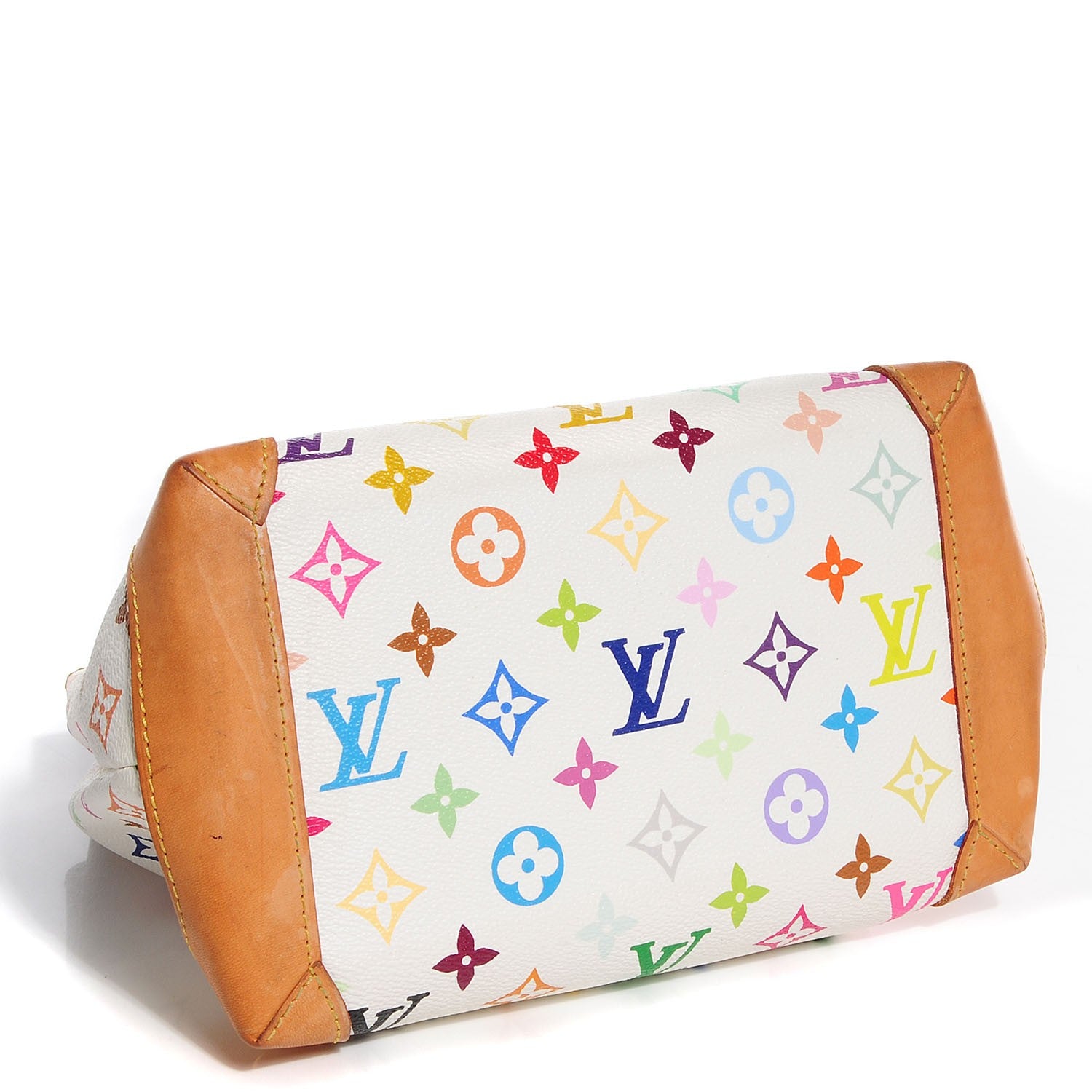Louis Vuitton Monogram Multicolor Audra White 4 of 7