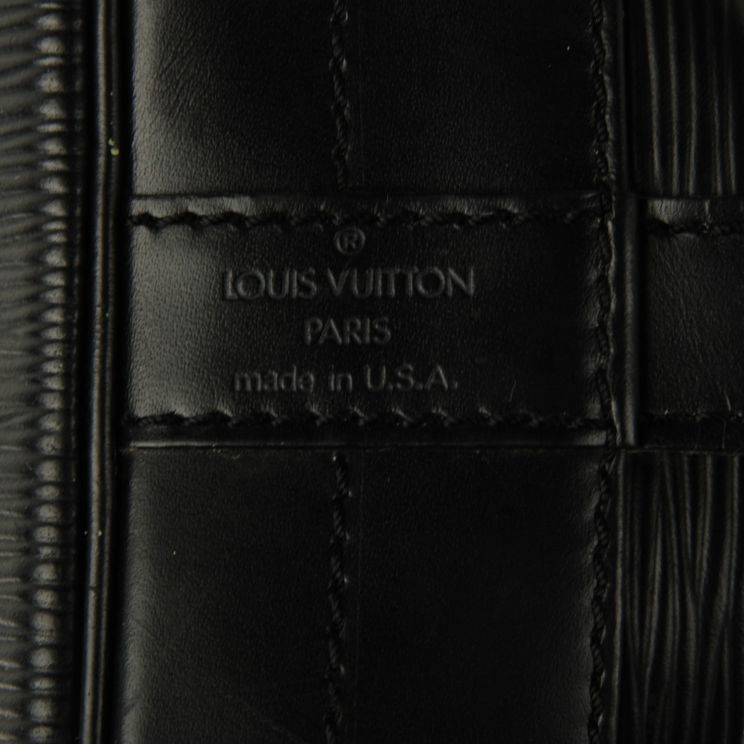 Louis Vuitton Epi Noe Black 6 of 7