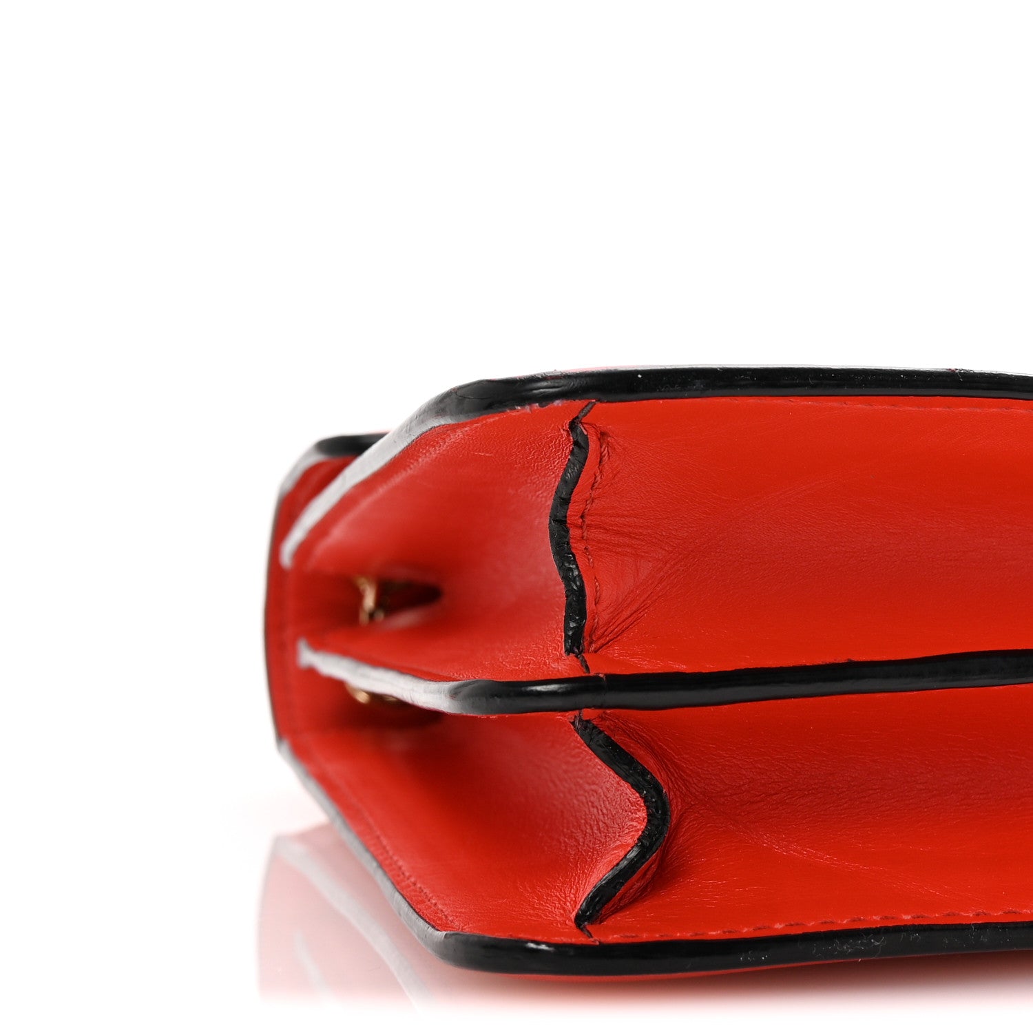 Bulgari Calfskin Serpenti Forever Shoulder Bag Red 8 of 9