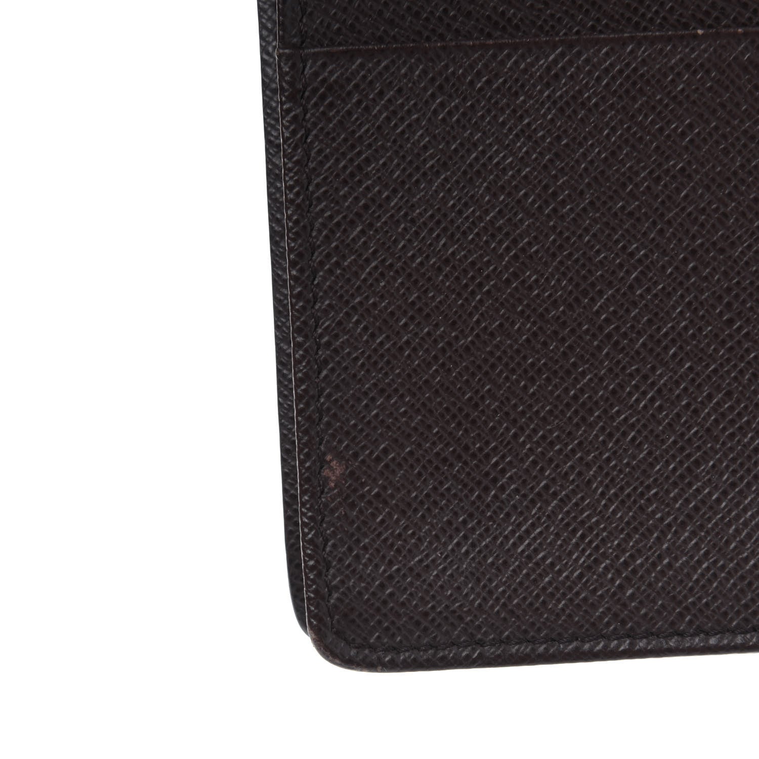 Louis Vuitton Damier Ebene Porte-Cartes Credit Yen Checkbook Wallet 9 of 15