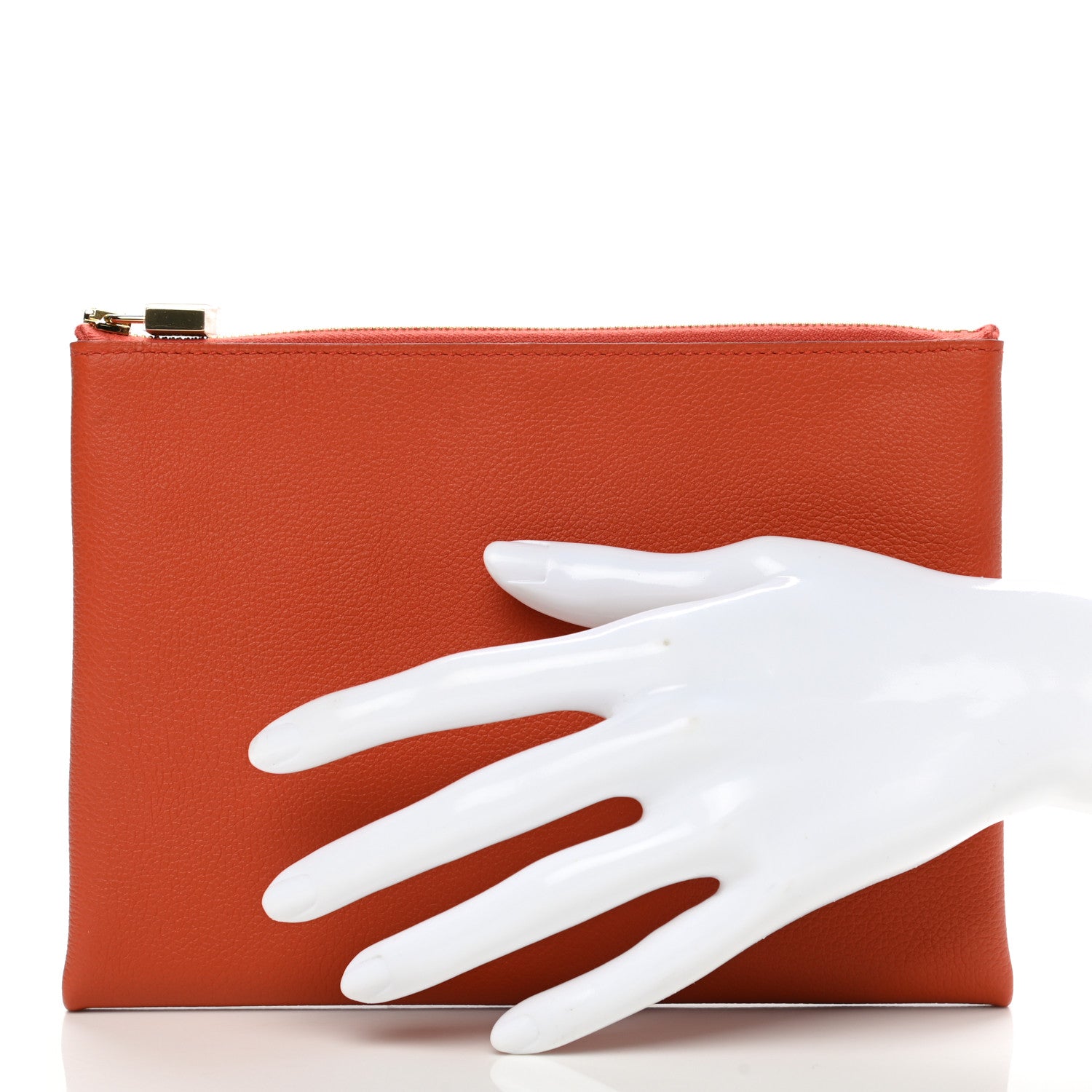 Hermes Evercolor Atout Pouch Terre Battue Anemone 2 of 9