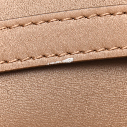 Burberry Calfskin Small TB Envelope Clutch Bag Malt Brown 10 of 10