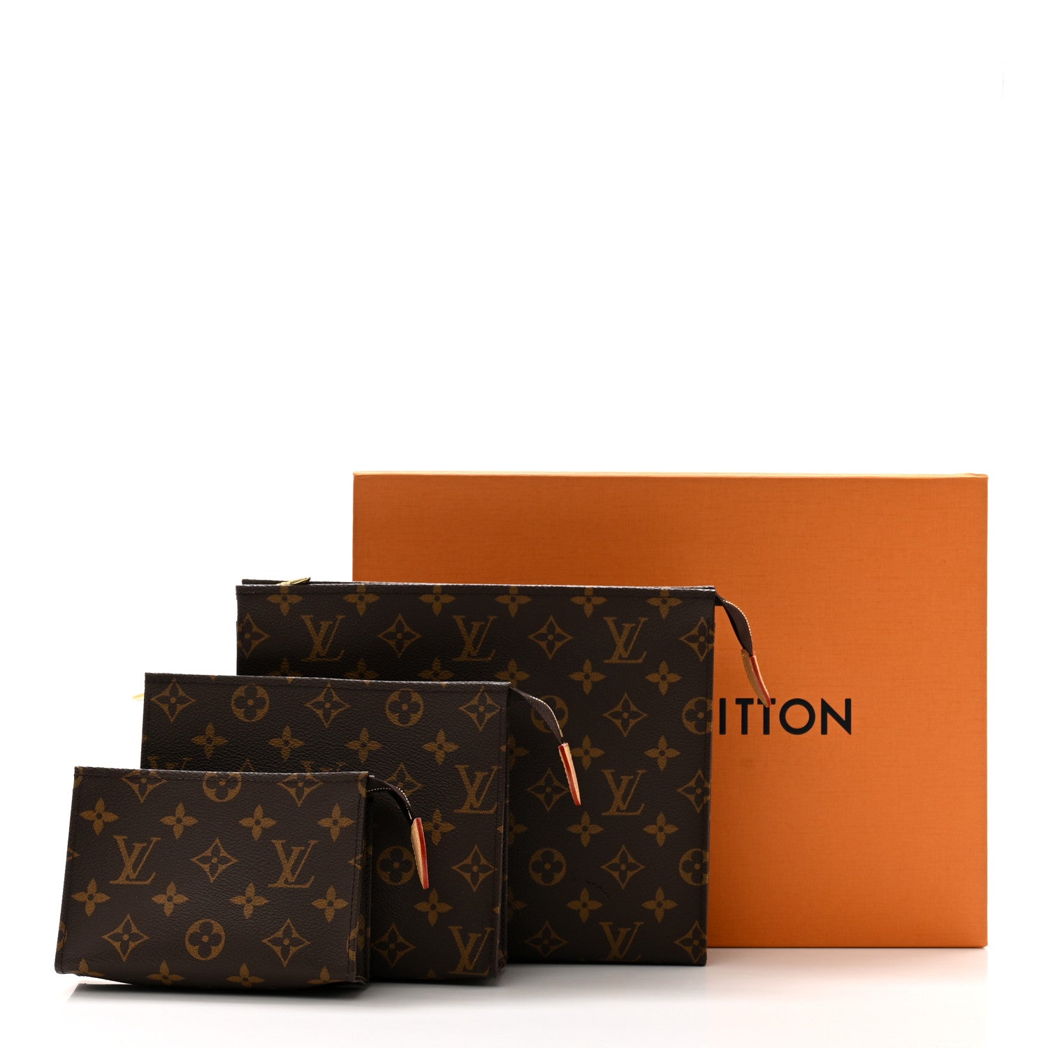 Louis Vuitton Monogram Trio Toilet Pouch 9 of 9