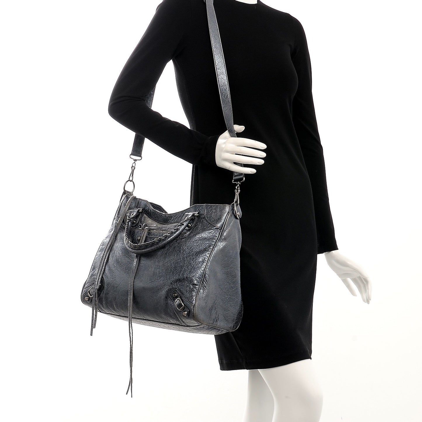 Agneau Classic Hardware Velo Argent Fonce