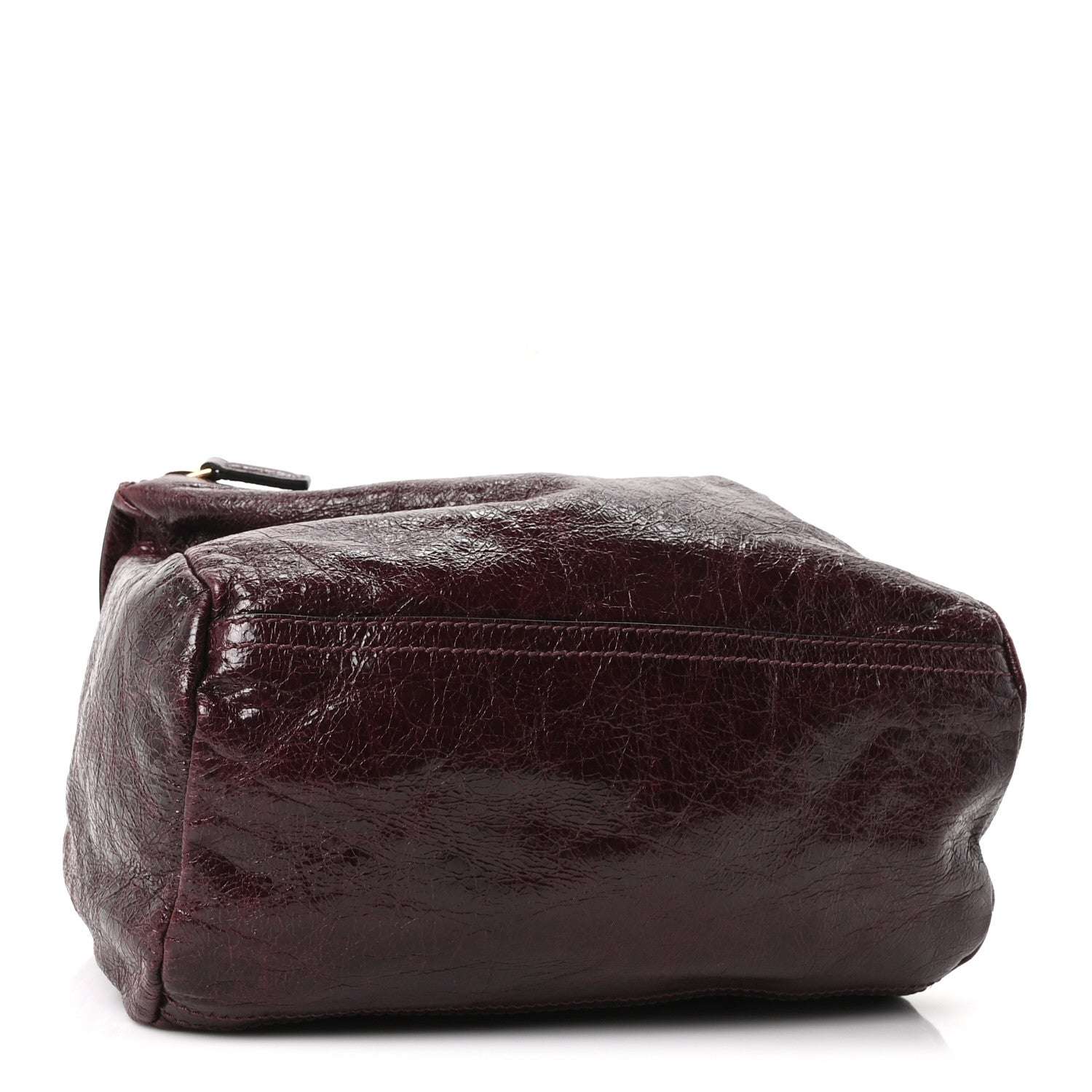 Givenchy Crinkled Patent Small Pandora Oxblood 4 of 10