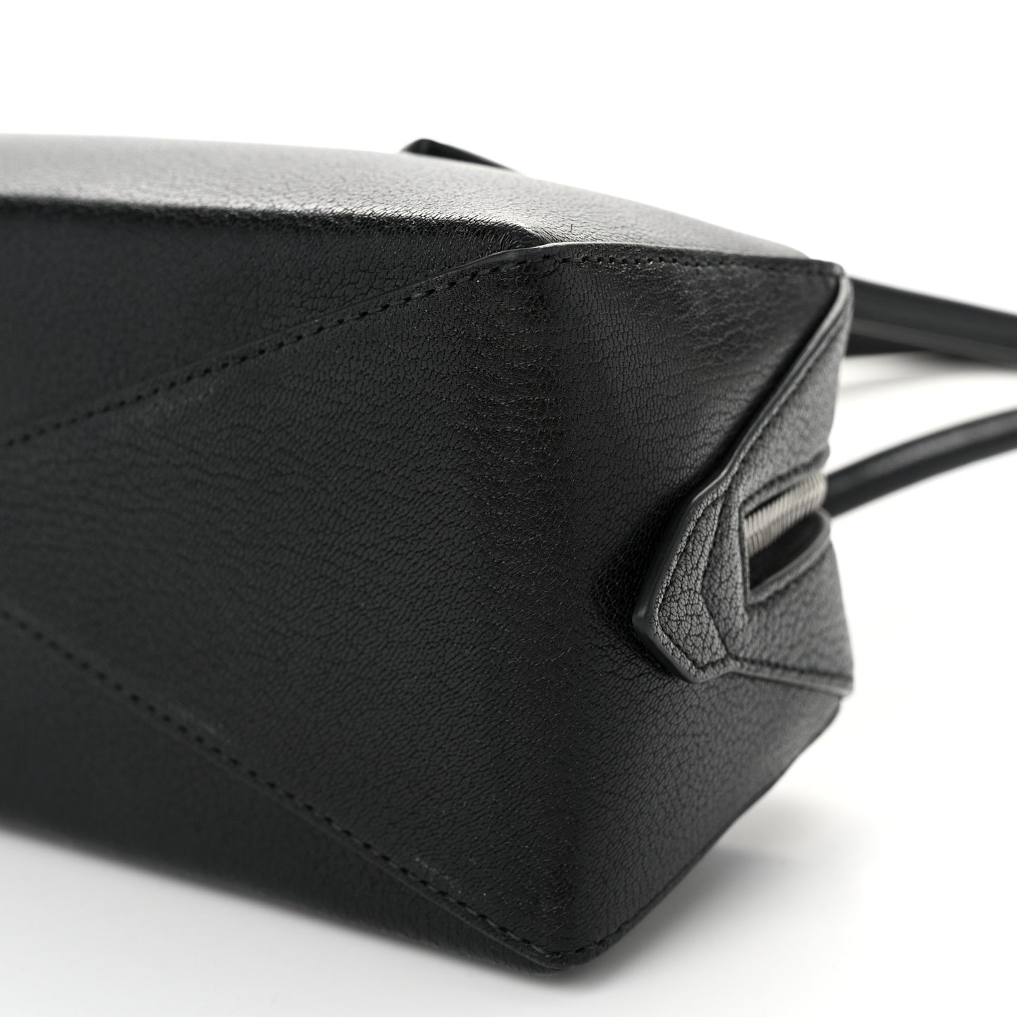 Goatskin Medium Le Teckel Bag Black