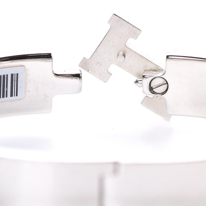 Hermes Enamel Narrow Clic Clac H Bracelet PM Black 4 of 5
