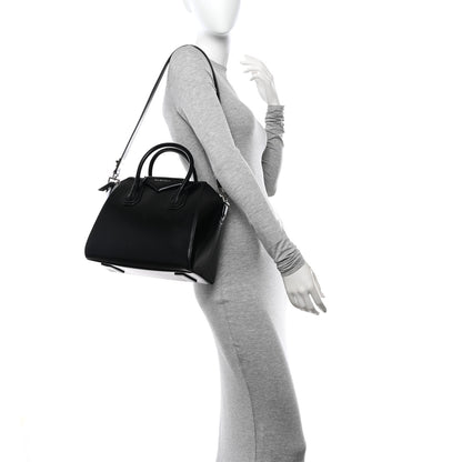 Givenchy Shiny Lord Calfskin Small Antigona Black 2 of 10