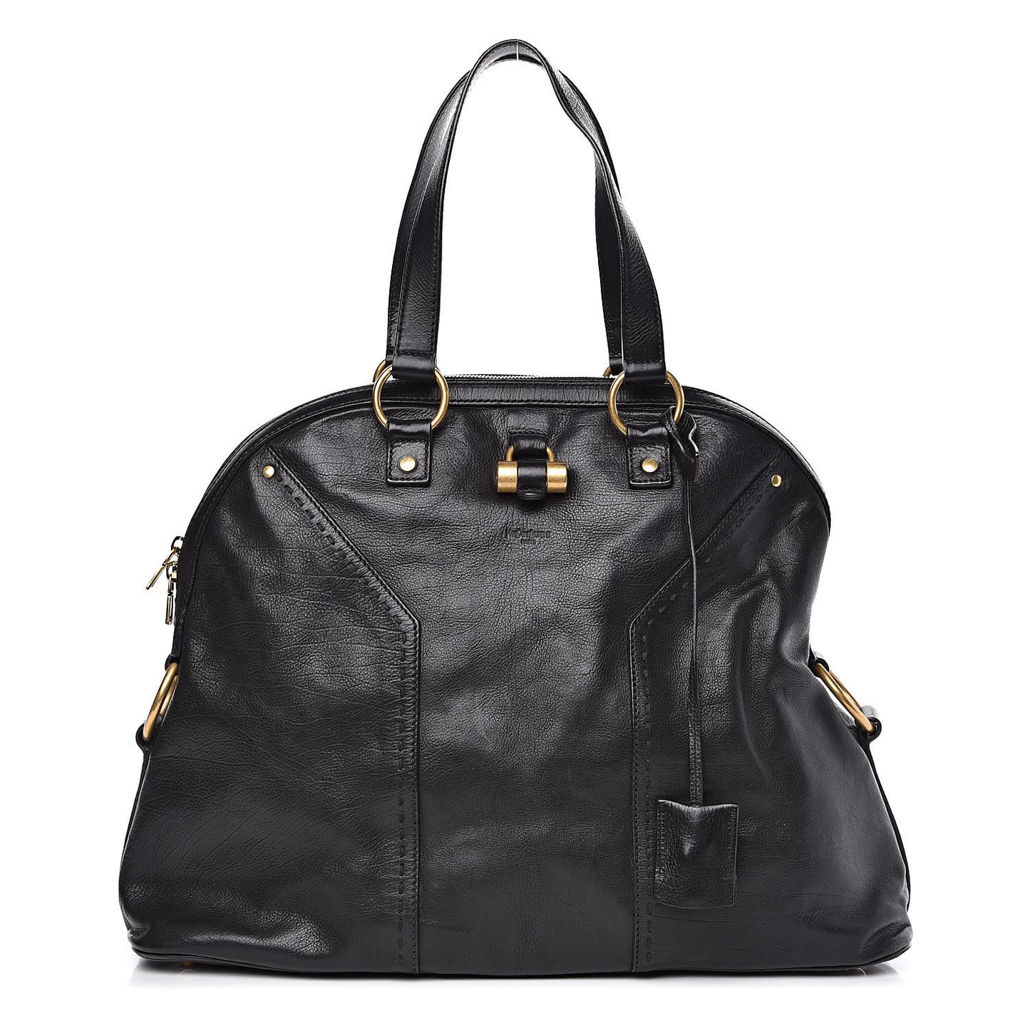 Calfskin Oversized Muse Black