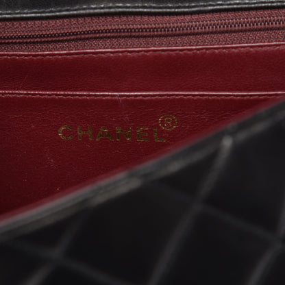 Chanel Lambskin Quilted Medium Single Flap Black 6 of 9