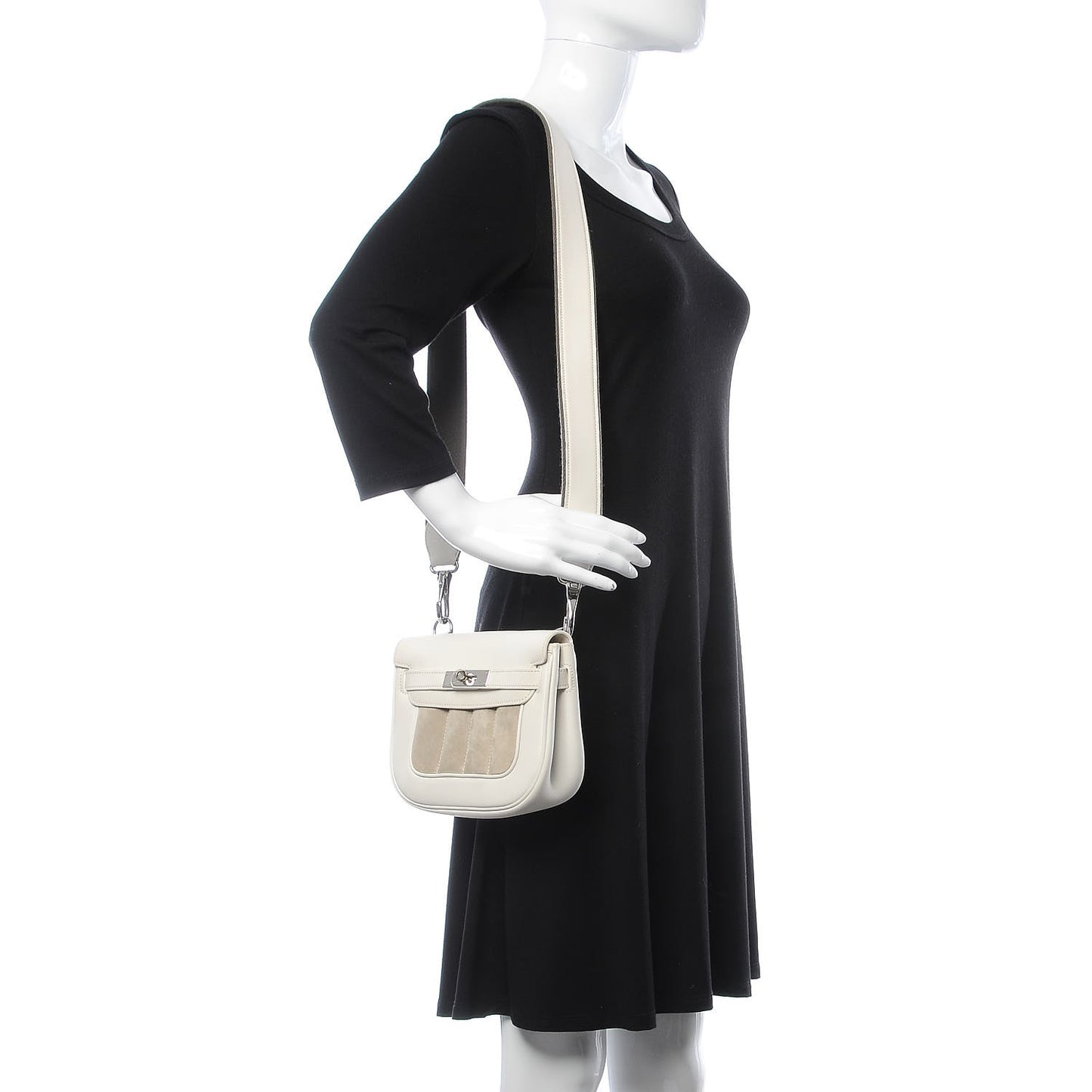 Swift Veau Doblis Mini Sac Berline 21 White