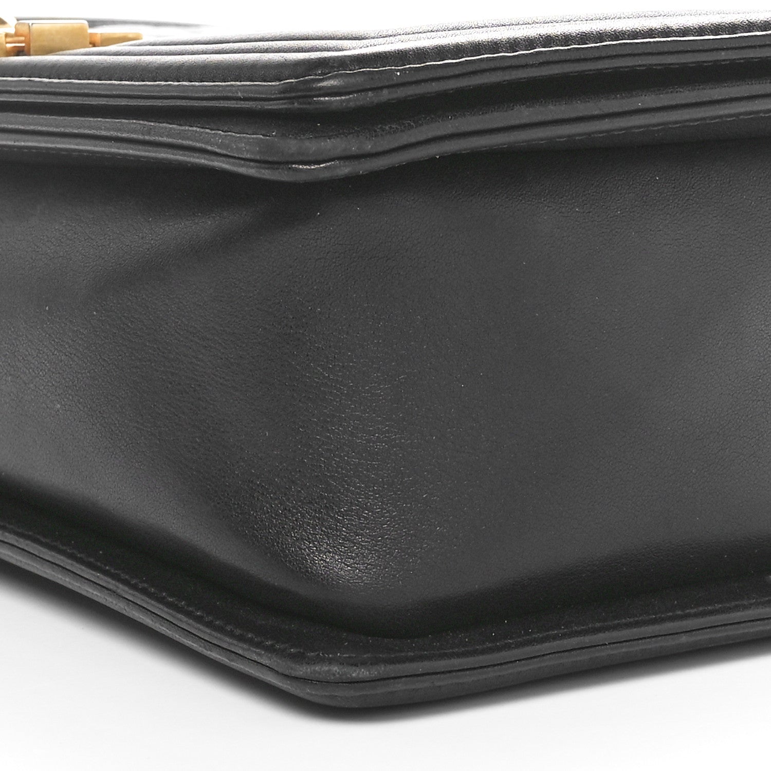 Chanel Lambskin Quilted Medium Boy Flap Black 10 of 12