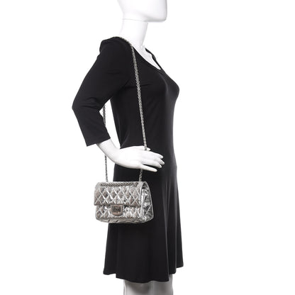 Chanel Metallic Aged Calfskin Quilted 2.55 Reissue 224 Flap Silver 2 of 11