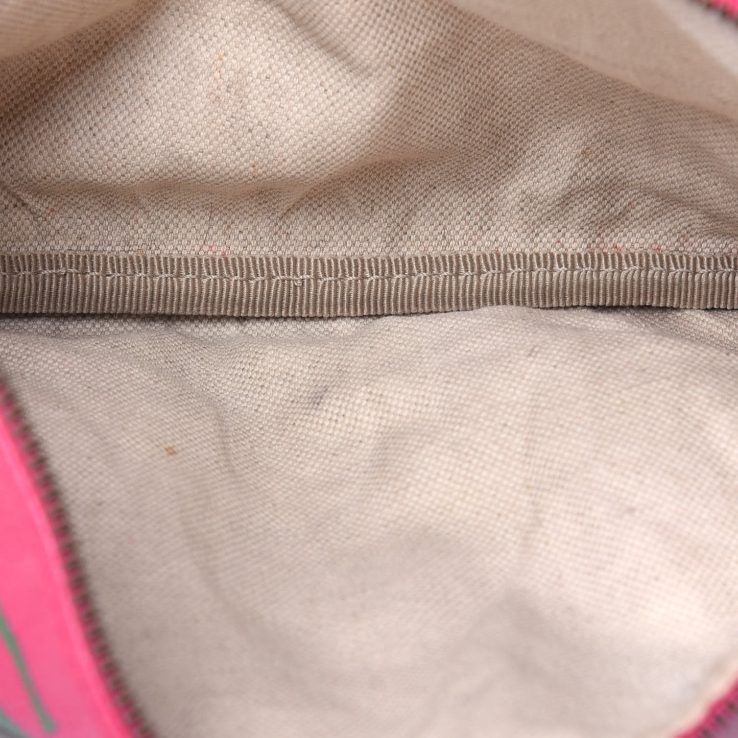 Grained Calfskin Logo Belt Bag Pink