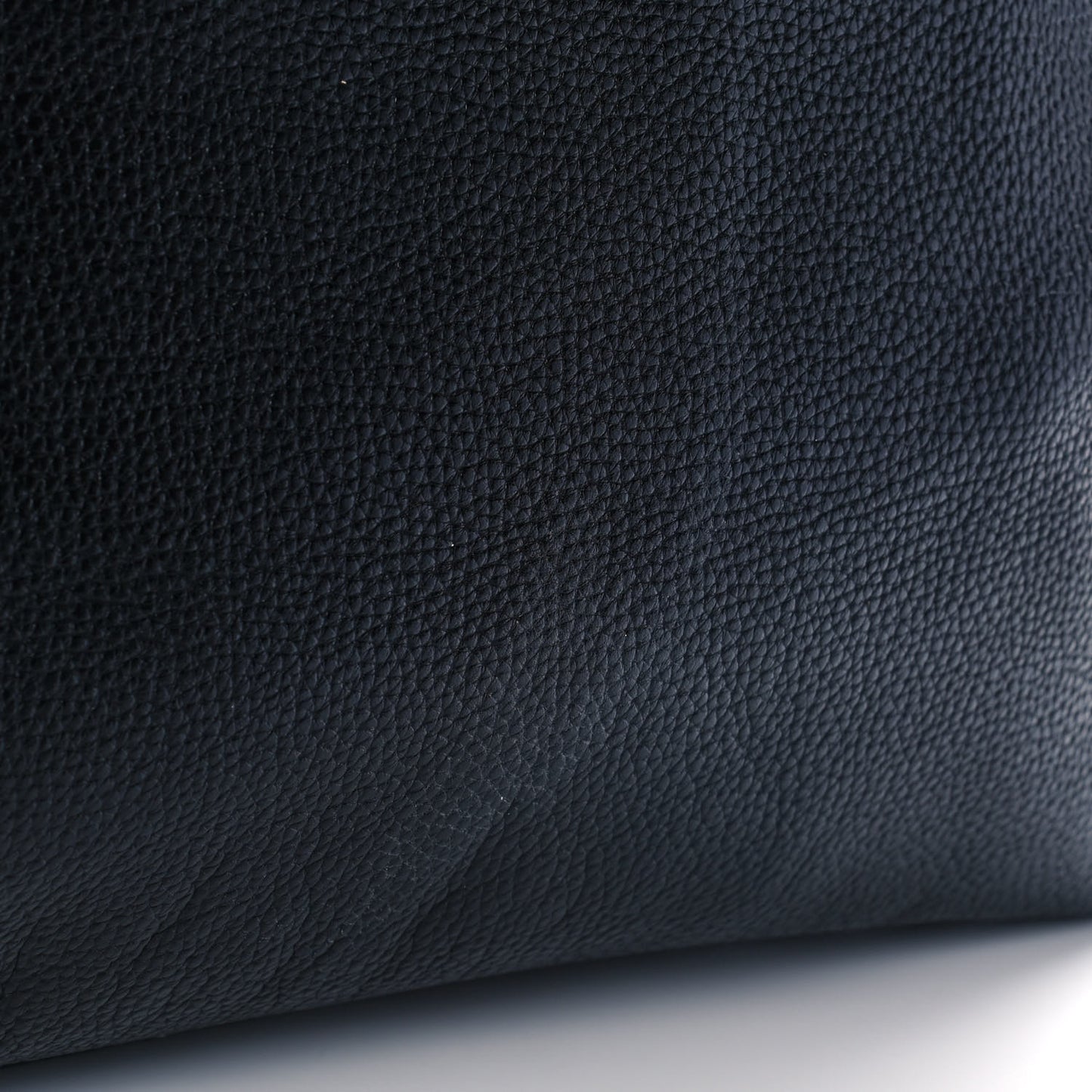 Textured Calfskin Medium Incognito Satchel Black