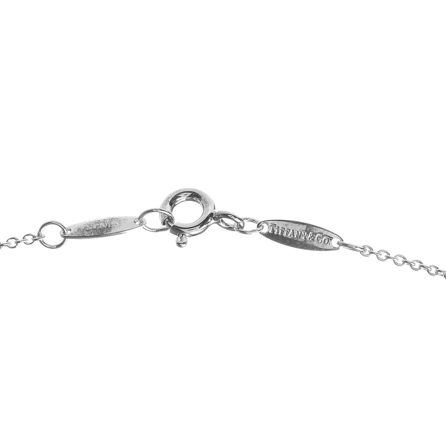 Sterling Silver Elsa Peretti Letter J Pendant Necklace