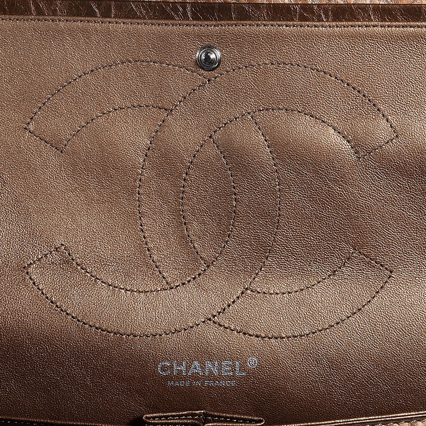 Aged Calfskin 2.55 Reissue 227 Flap Bronze