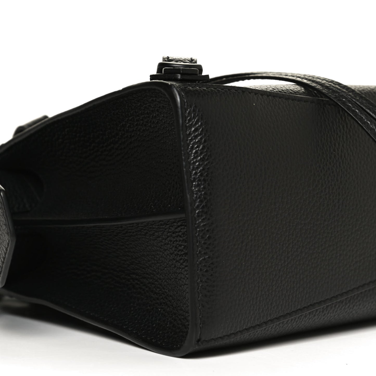 Grained Calfskin Neo Classic Black Hardware XS City Black