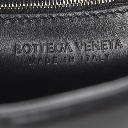 Bottega Veneta Lambskin Maxi Intreccio Padded Chain Cassette Crossbody Bag Black 5 of 8