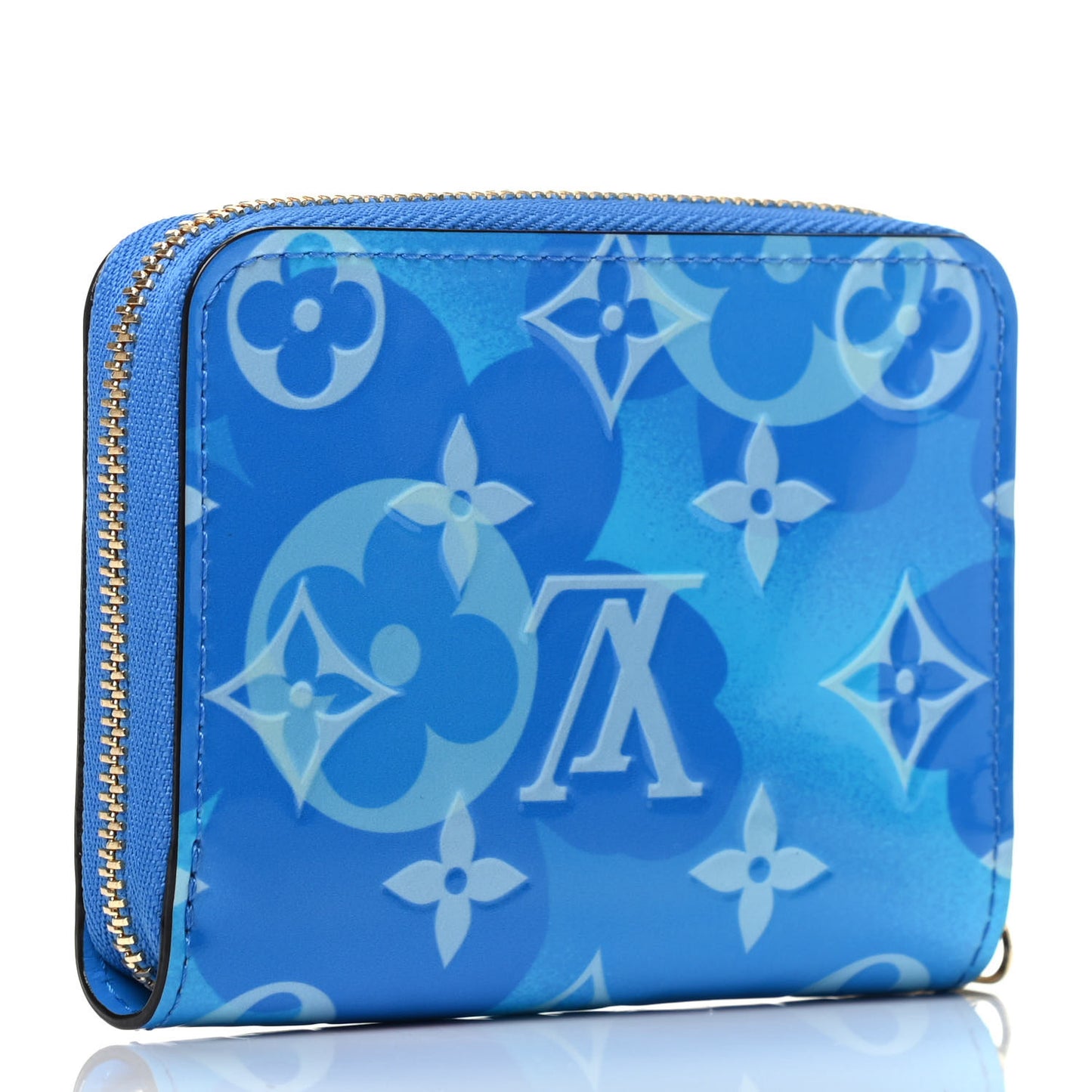 Vernis Valentine Zippy Coin Purse Blue