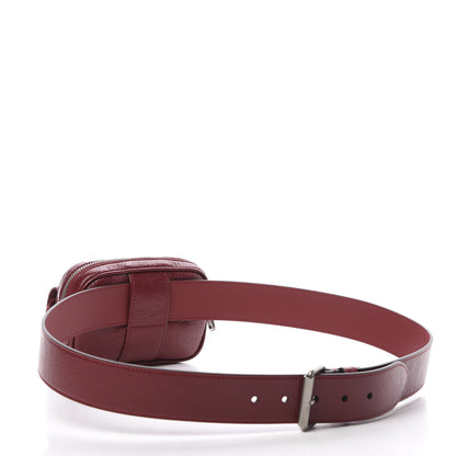 Gucci Fluffy Calfskin Mini Morpheus Belt Bag 100 40 Red 3 of 11