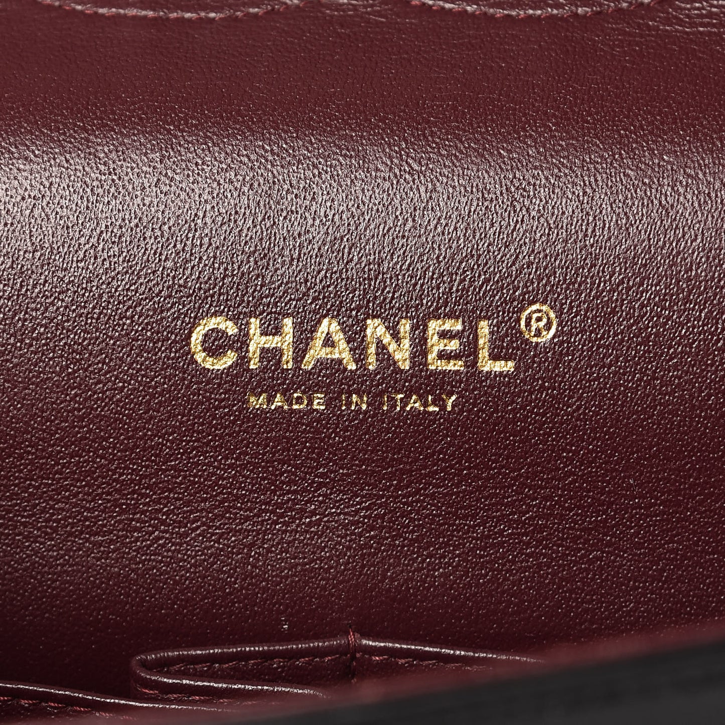 Lambskin Quilted Maxi Double Flap Black