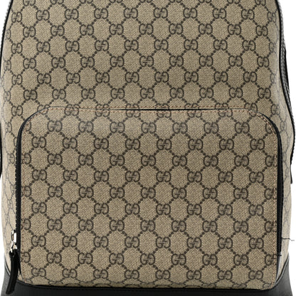 Gucci GG Supreme Monogram Medium Backpack Black 8 of 11