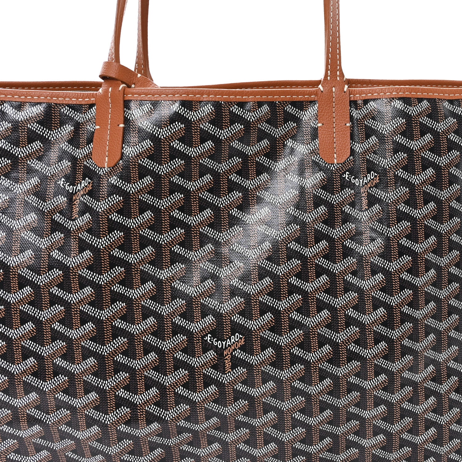 Goyard Goyardine Saint Louis PM Black Gold 9 of 11