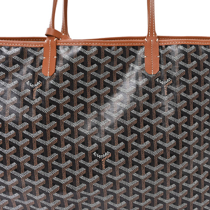 Goyard Goyardine Saint Louis PM Black Gold 9 of 11