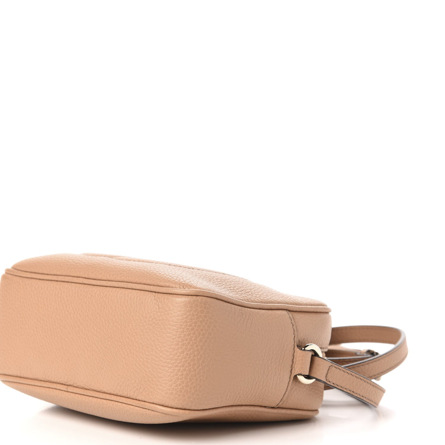 Gucci Pebbled Calfskin Small Soho Disco Bag Rose Beige 10 of 11